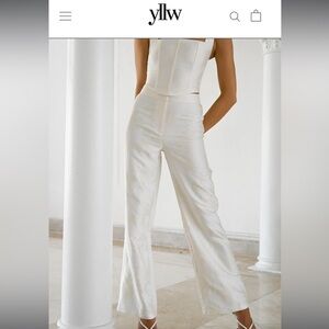 Yellow The Label Jacquie Pants